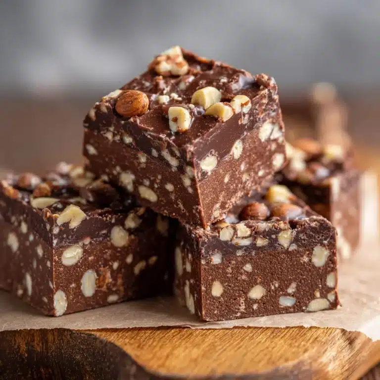 Chocolate Peanut Butter Crunch Bars Recipe