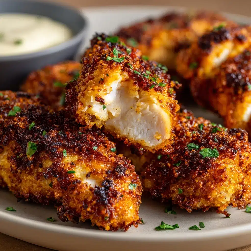Garlic Parmesan Chicken Tenders Recipe - Recipe Image