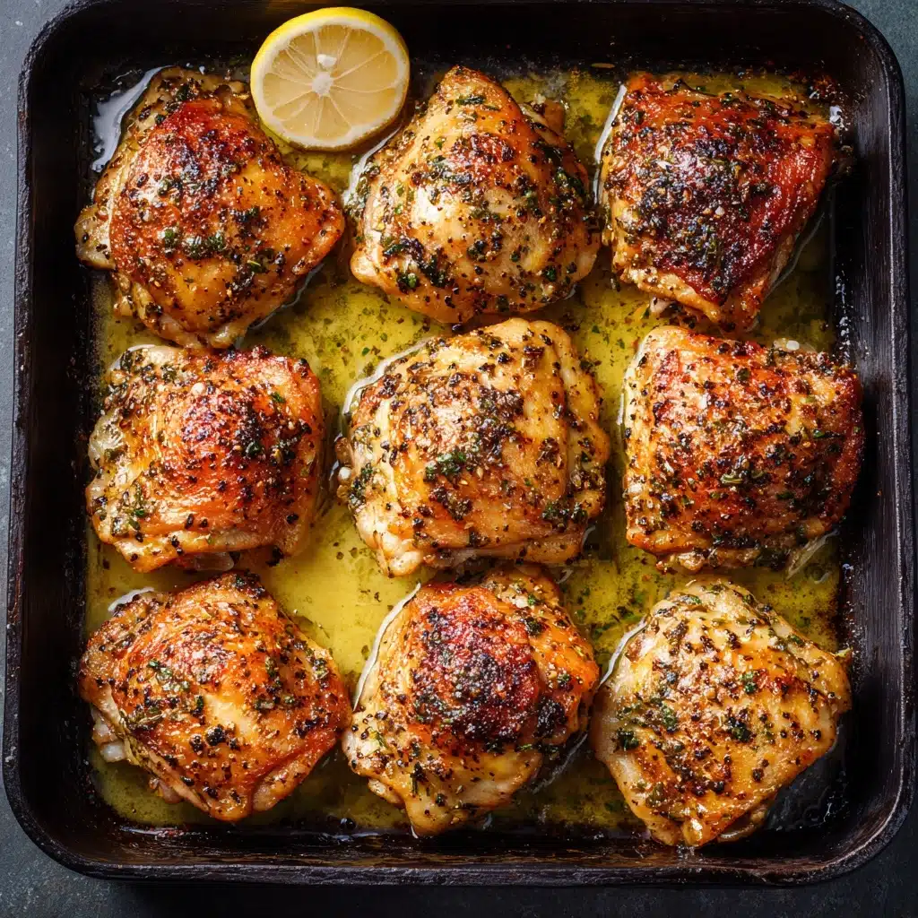 Baked Greek Lemon Chicken Recipe - Recipe Image