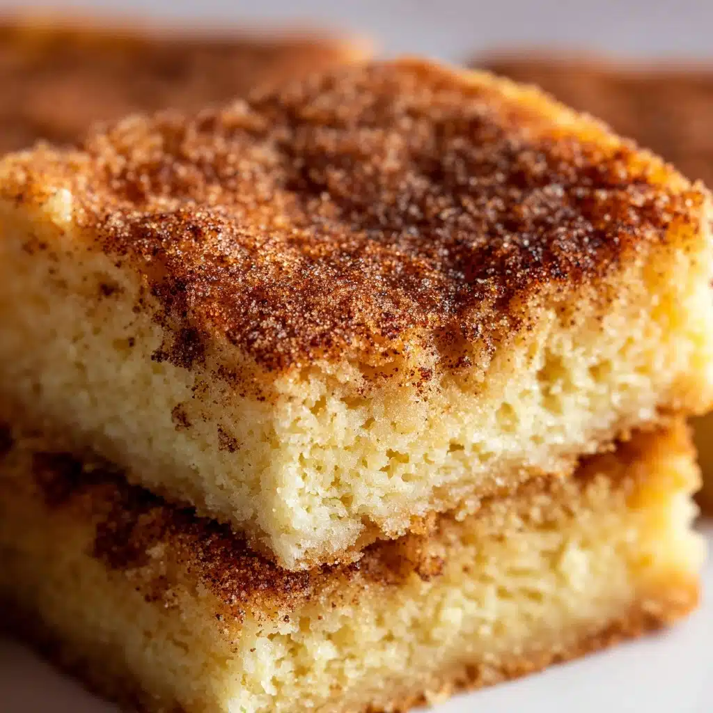Chewy Snickerdoodle Cookie Bars Recipe