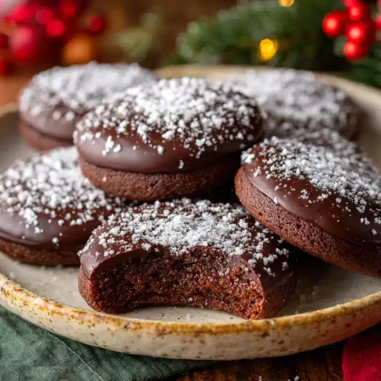 Double Chocolate Snowball Cookies Recipe