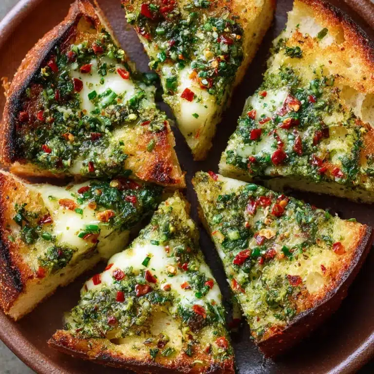 Chimichurri Garlic Bread Recipe