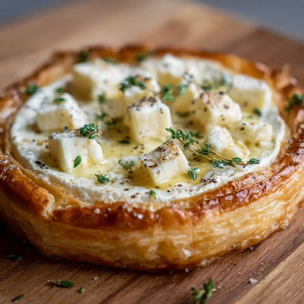Garlic Butter Baked Brie Recipe - Recipe Image