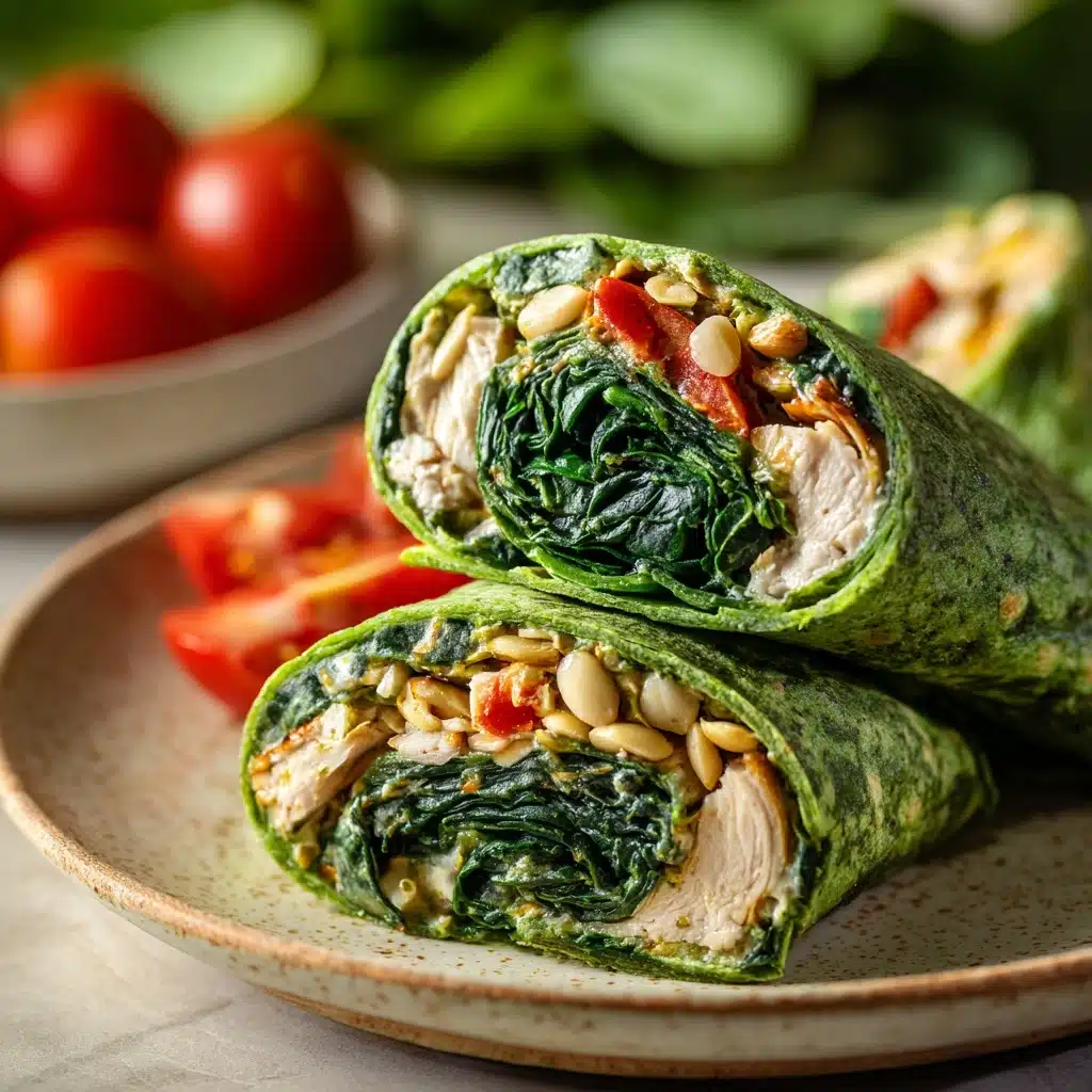 Green Goddess Chickpea Salad Wraps Recipe - Recipe Image