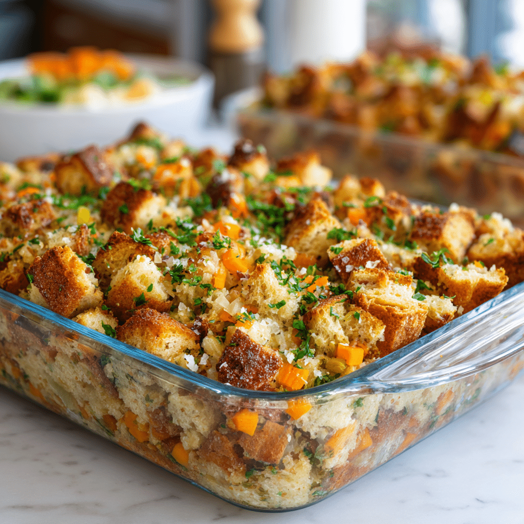 Homemade Stuffing Recipe - Recipe Image