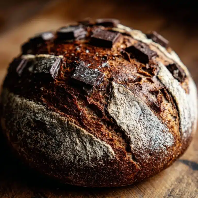 Double Chocolate Sourdough Bread Recipe