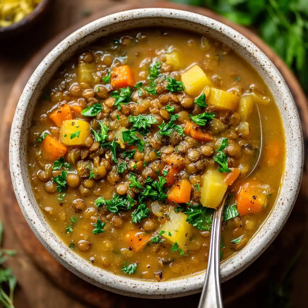 Veggie-Loaded Lentil Soup Recipe - Recipe Image