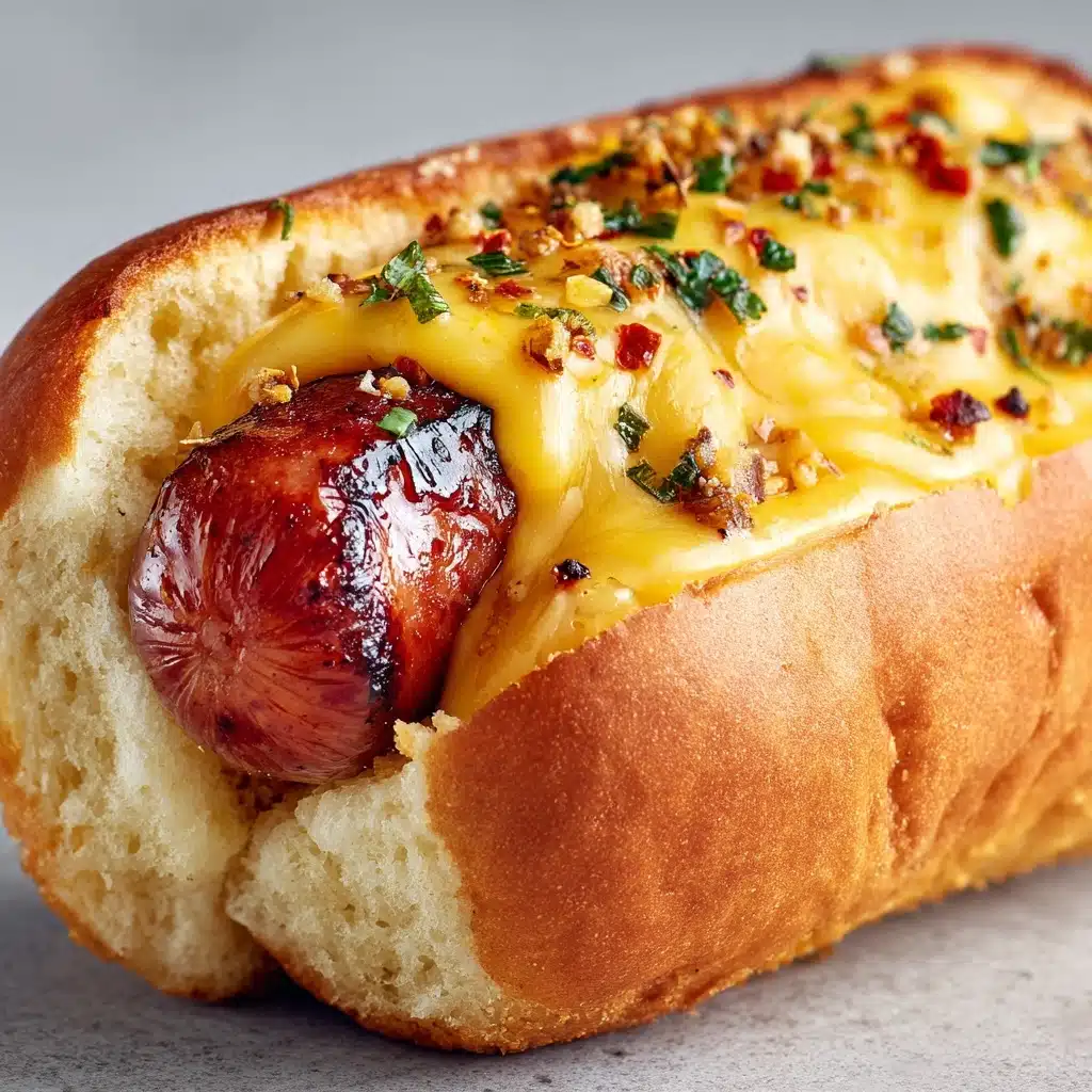 Air Fryer Grilled Cheese Hot Dogs Recipe - Recipe Image