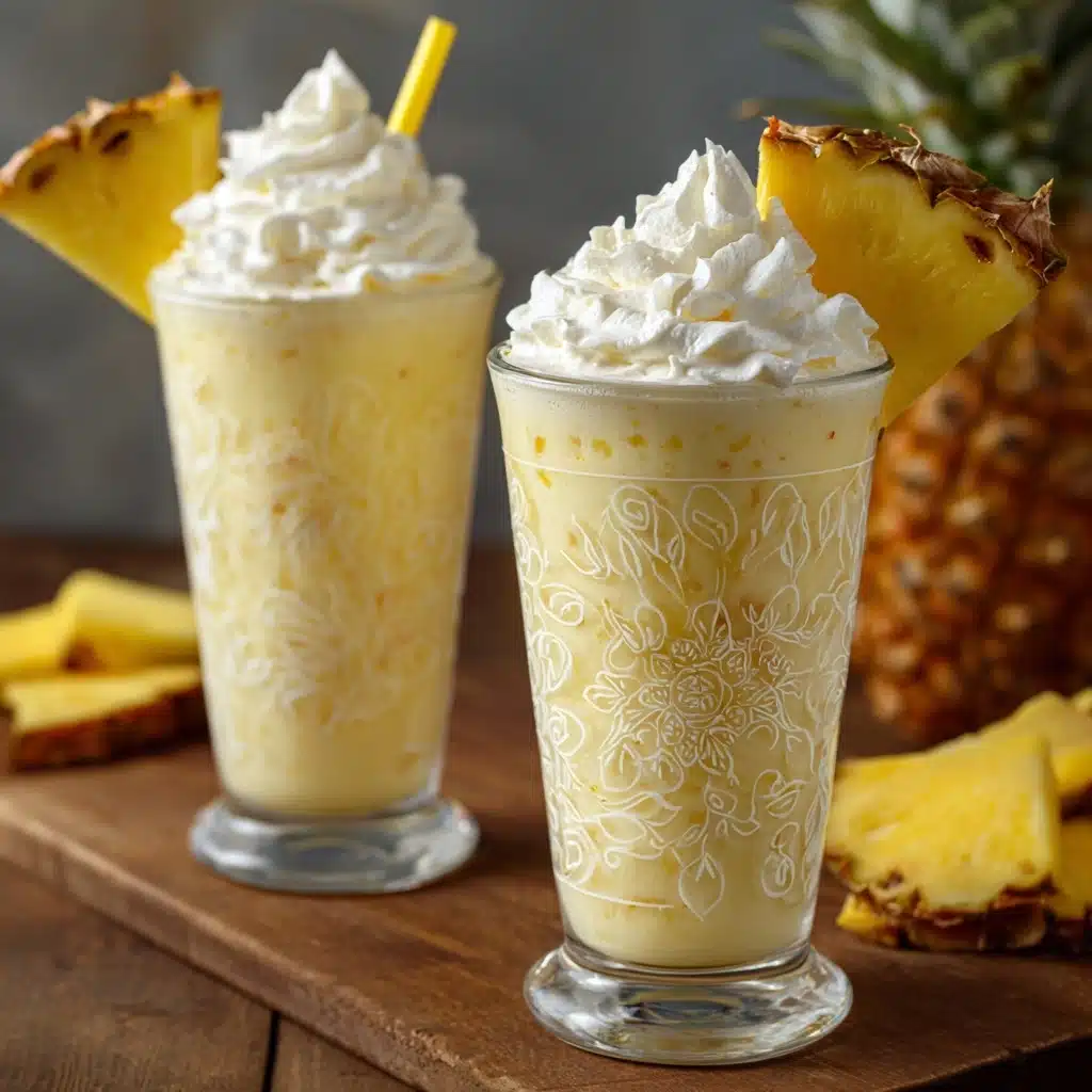 Pina Colada Milkshakes Recipe - Recipe Image