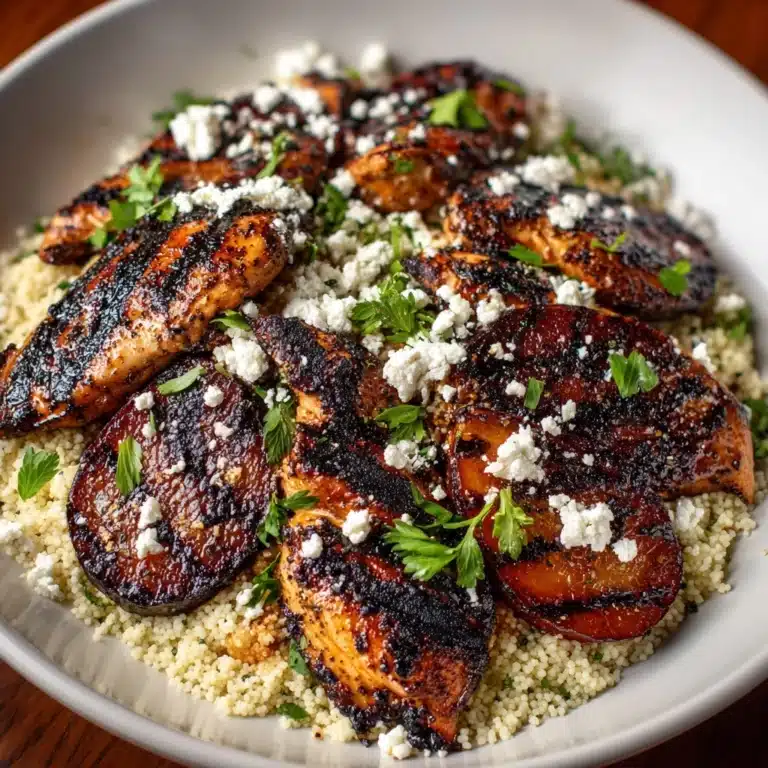 Baked Chicken with Crispy Feta & Vinaigrette Recipe