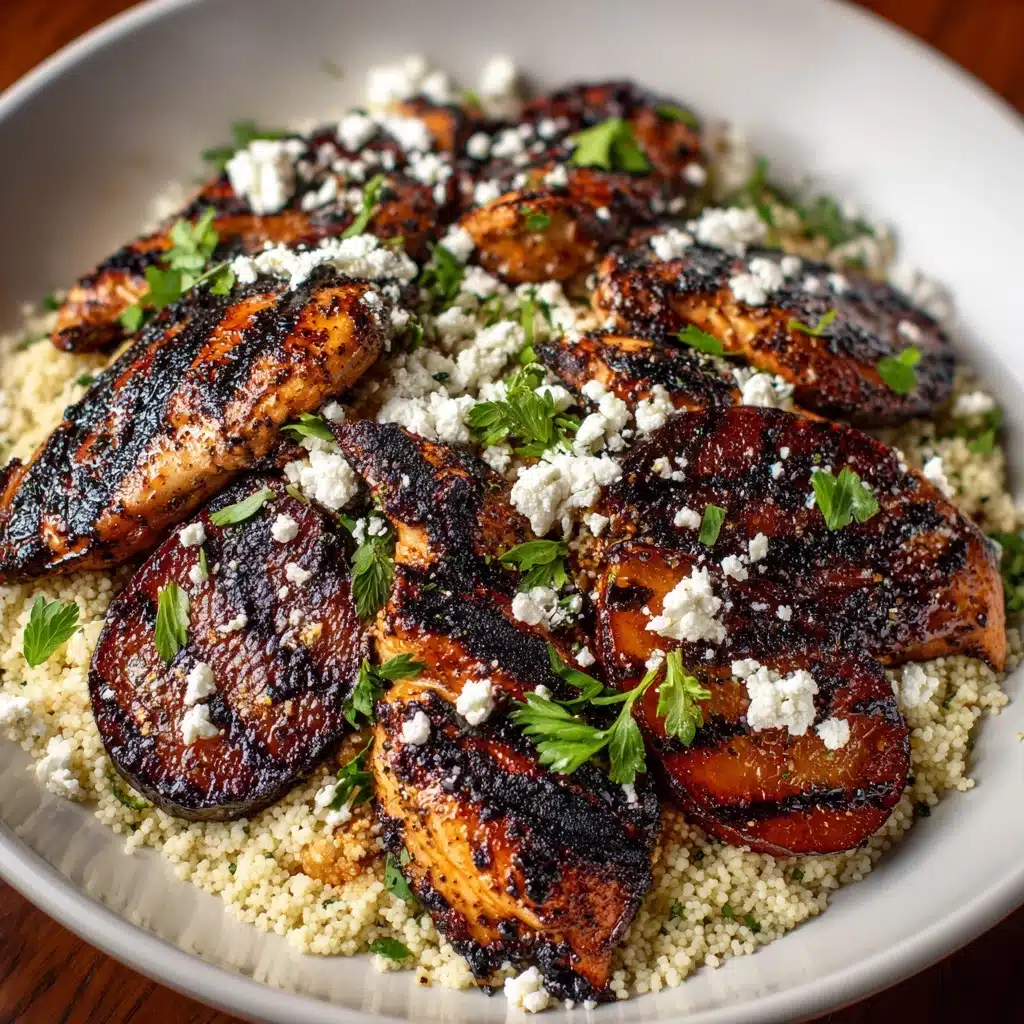 Baked Chicken with Crispy Feta & Vinaigrette Recipe