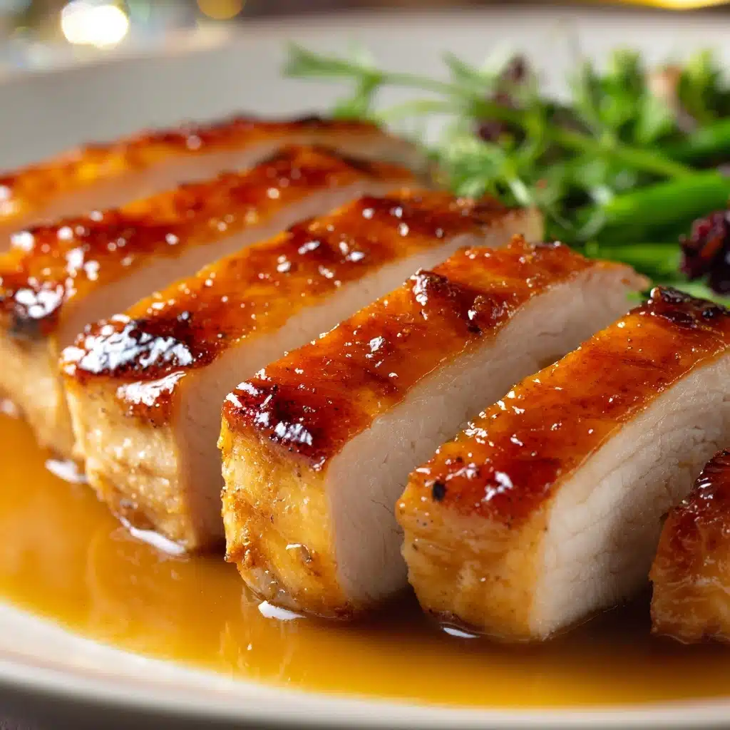 Maple Glazed Turkey Breast Recipe - Recipe Image