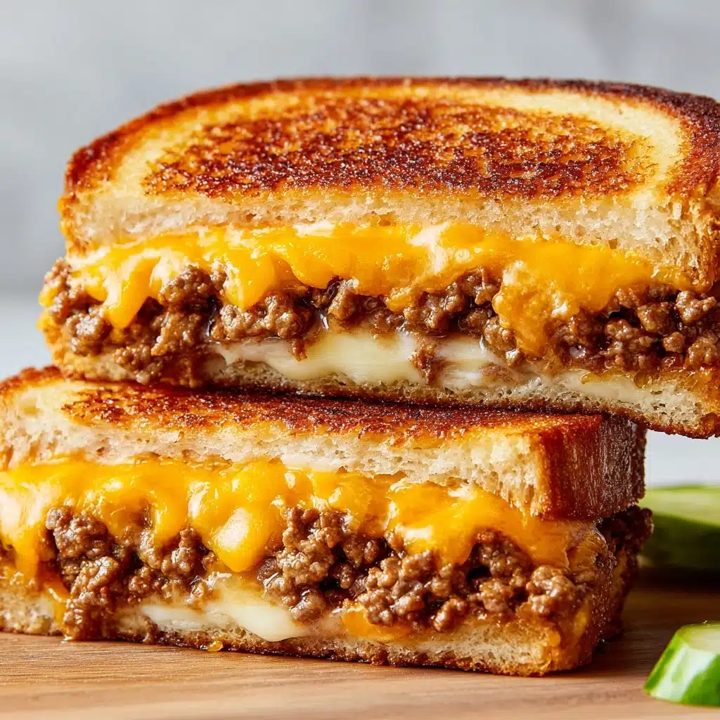 Grilled Cheese Sloppy Joes Recipe - Recipe Image