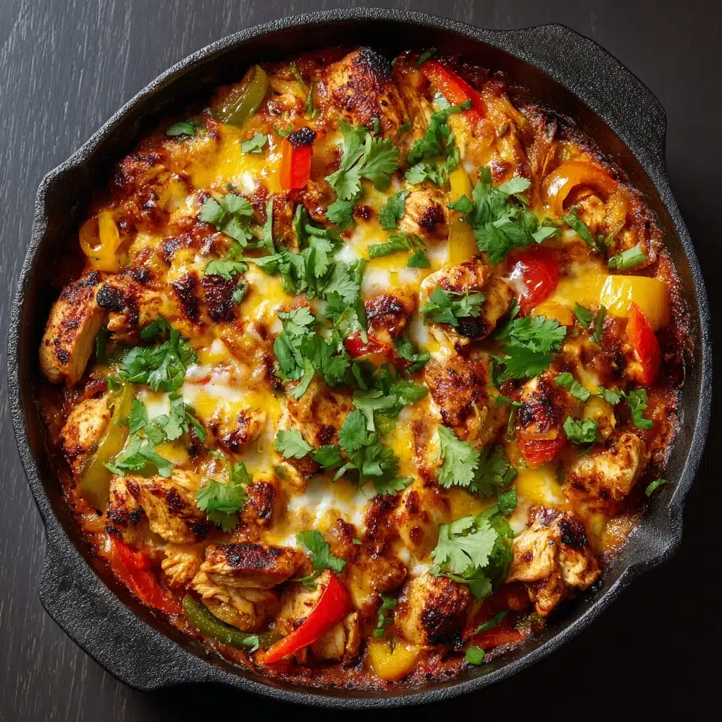 Fajita Chicken Casserole Recipe