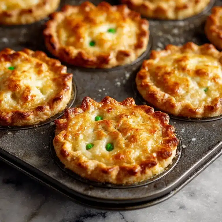Muffin Tin Chicken Pot Pies Recipe