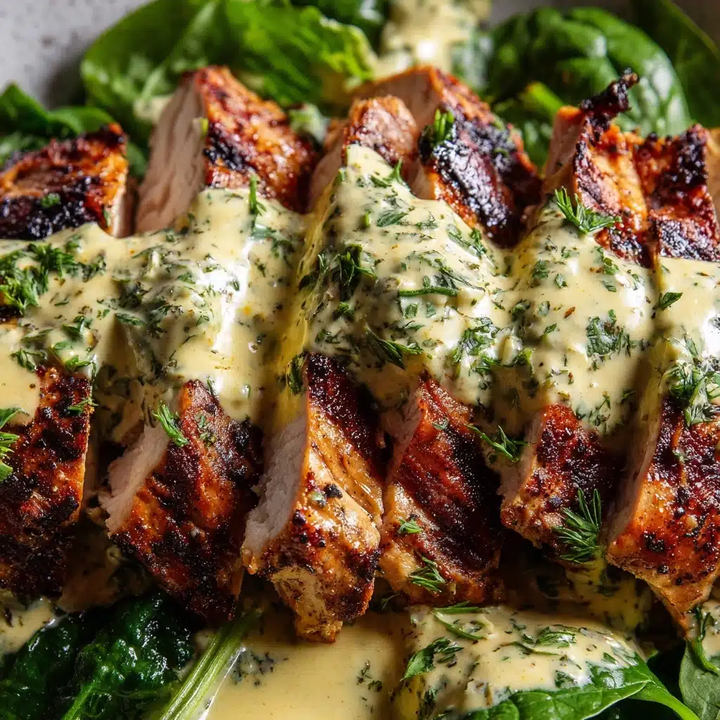 Chicken Wraps with a Garlic Cream Sauce Recipe - Recipe Image