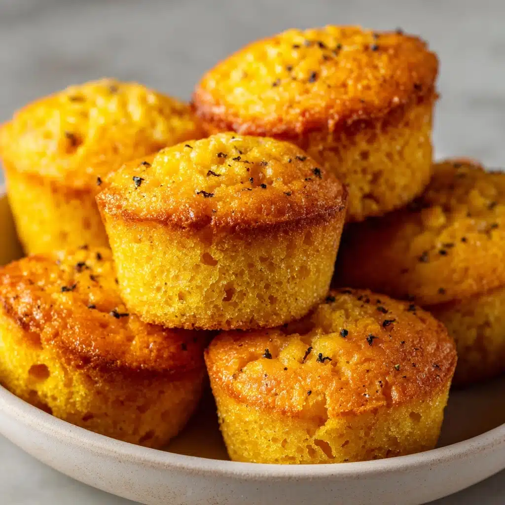 Southern-Style Honey Butter Cornbread Poppers Recipe - Recipe Image