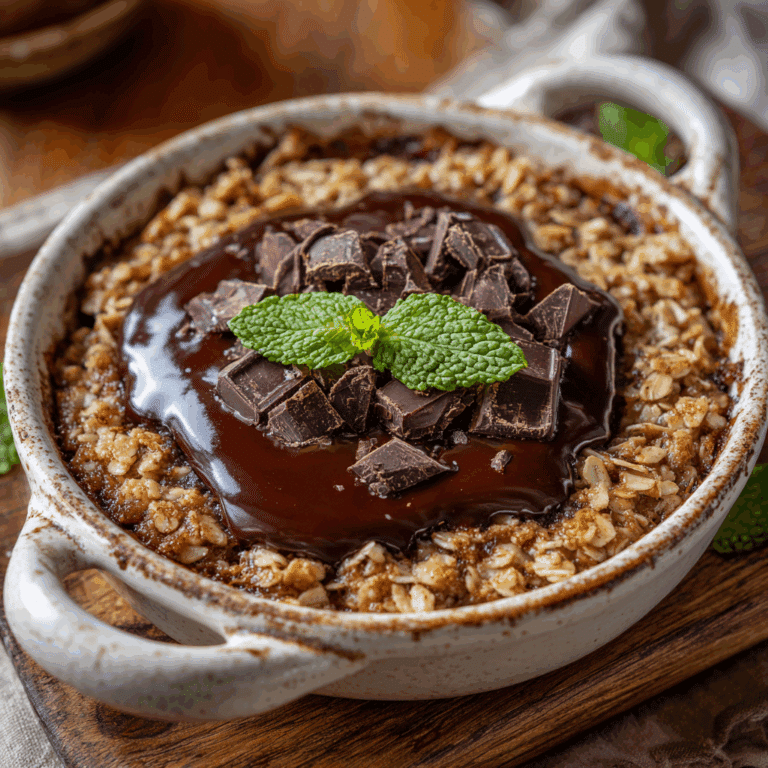 Chocolate Baked Oats Recipe