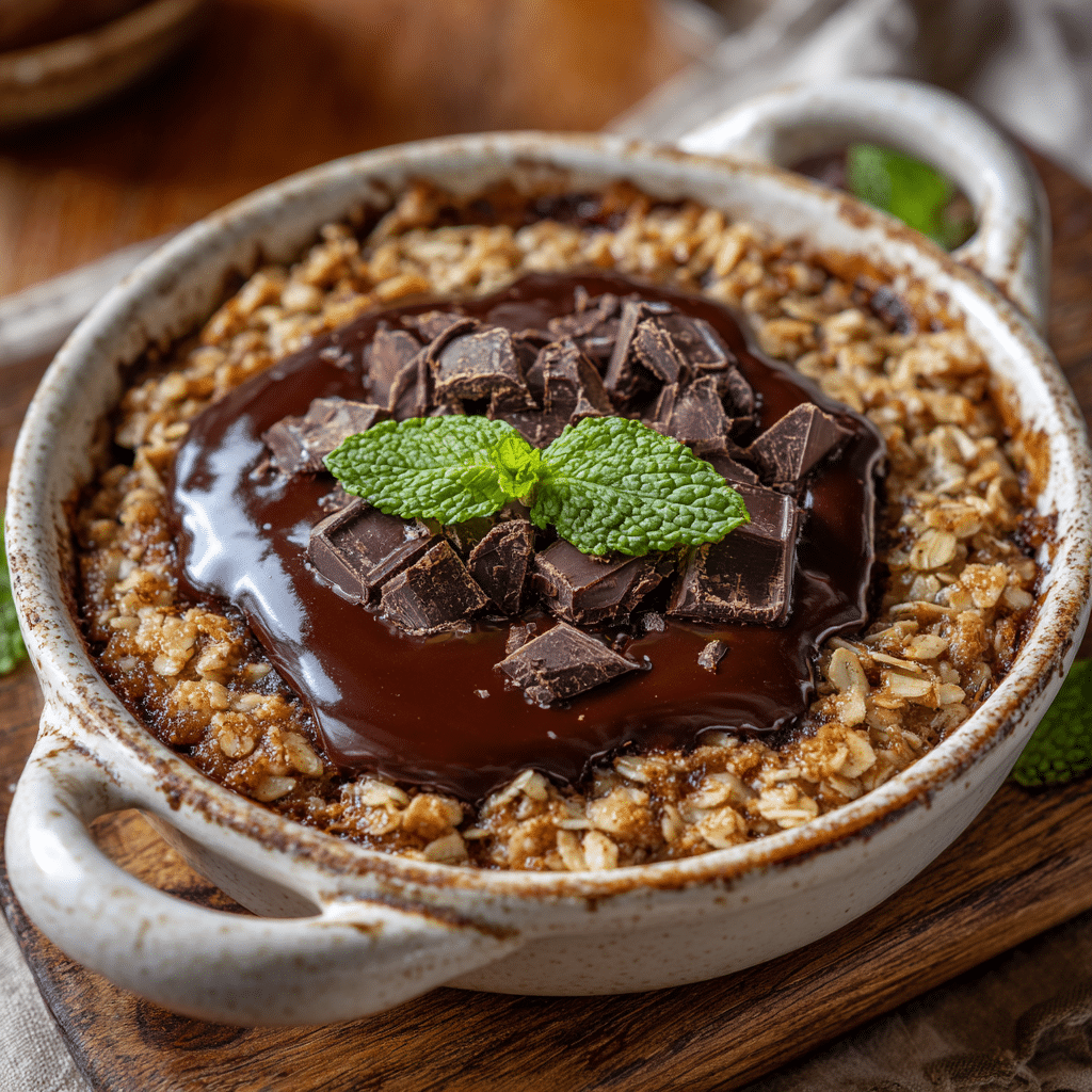 Chocolate Baked Oats Recipe