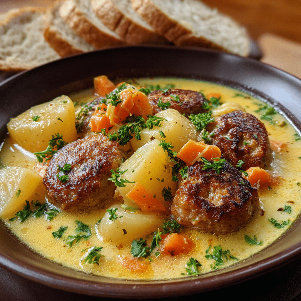 Kielbasa Potato Soup Recipe - Recipe Image