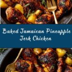 Baked Jamaican Pineapple Jerk Chicken Recipe
