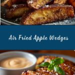 Air Fried Apple Wedges Recipe