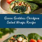 Green Goddess Chickpea Salad Wraps Recipe