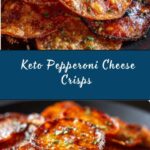 Keto Pepperoni Cheese Crisps Recipe