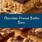 Healthy No-Bake Chocolate Peanut Butter Crunch Bars Recipe