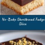 No-Bake Shortbread Fudge Slice Recipe
