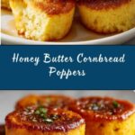 Honey Butter Cornbread Poppers Recipe