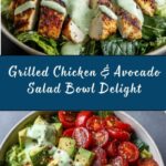 Grilled Chicken & Avocado Salad Bowl Recipe