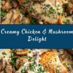 Creamy Chicken with Mushrooms Recipe