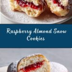 Raspberry-Filled Almond Snow Cookies Recipe