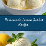 Lemon Sorbet Recipe