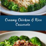 Lazy Day Creamy Chicken & Rice Dinner Casserole Recipe