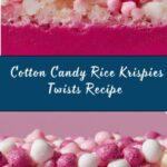 Cotton Candy Rice Krispies Twists Recipe