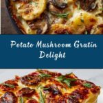 Potato and Mushroom Gratin with Gorgonzola Recipe