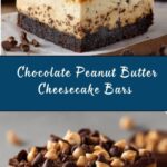 Chocolate Peanut Butter Cheesecake Bars Recipe