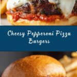 Pepperoni Pizza Burgers Recipe