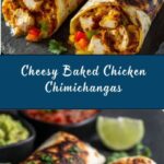 Baked Chicken Chimichangas Recipe