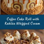 Coffee Cake Roll with Stabilized Kahlúa Whipped Cream Recipe