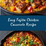 Fajita Chicken Casserole Recipe