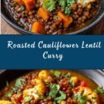 Roasted Cauliflower Lentil Curry Recipe