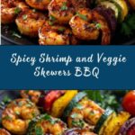 Spicy Shrimp and Veggie Skewers Recipe