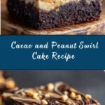 Cacao and Peanut Swirl Cake Recipe