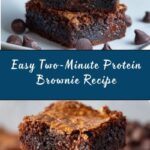 Two-Minute Protein Brownie Recipe