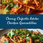 Cheesy Chipotle Adobo Chicken Quesadillas Recipe
