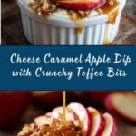 Cream Cheese Caramel Apple Dip with Toffee Bits Recipe