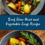 Pot Vegetable Soup with Stew Meat Recipe